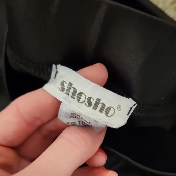 Girls Size 10/12 Casual Bottoms Set - Black, Pink, Multicolor - Picture 10 of 13